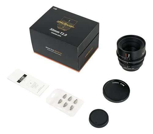 Lente De Cine 7artisans De 50 Mm T2.0 De Gran Apertura 1