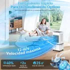 ENFRIADOR DE AIRE 12L ACONDICIONADO PORTÁTIL  GRADO B 6