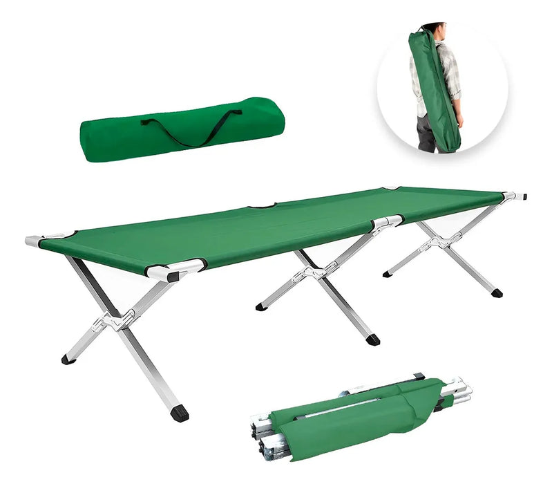 Catre plegable para acampar cama portatil exterior campismo GRADO B