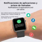 cv directo life watch reloj inteligente resistente al agua color de la caja negro color de la correa negro color del bisel negro 2605