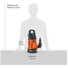 Truper BOS-1-1/2SP, Bomba sumergible plástica para agua sucia 1-1/2 HP GRADO B