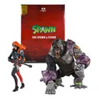PACK X2 FIGURA 7 SHE SPAWN & CYGOR (GOLD LABEL) SM MCFARLANE