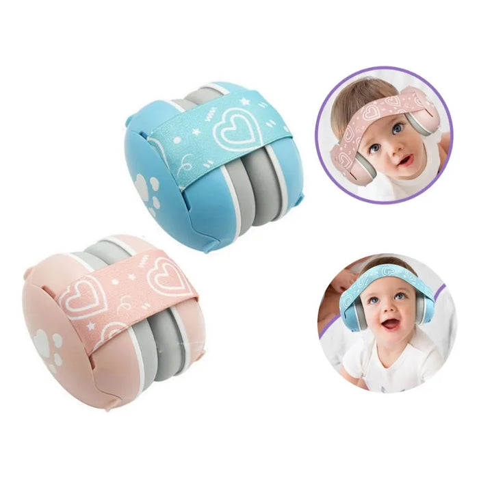 Orejera Ajustable De Protección Auditiva Anti Ruido Nrr 25db