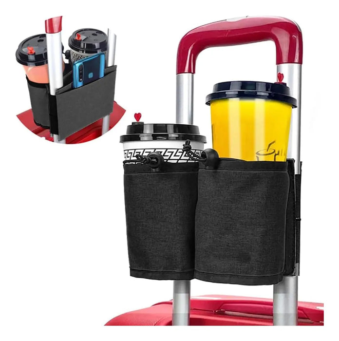 MALETA ORGANIZADOR PORTAVASOS DE VIAJE PORTATIL TELA OXFORD 1