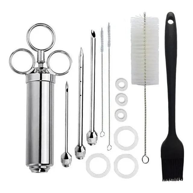 Seringa Para Inyectar Temperos Carnes Frangos Agulha Grado A