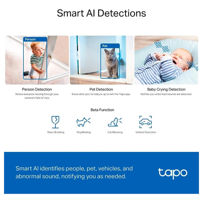 Cámara Ip Tp-link Tapo C230 - 3k 5mp Wifi Visión Nocturna Grado A