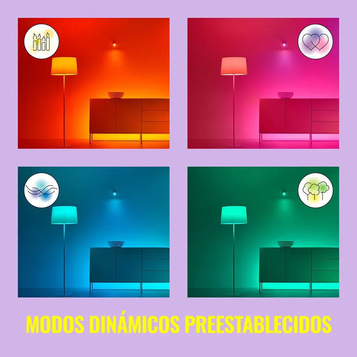 BARRAS INTELIGENTES WIZ CON LUZ MULTICOLOR Y CONTROL WI-FI, PERFECTAS PARA CREAR UNA ILUMINACION DINAMICA Y PERSONALIZADA EN TU HOGAR