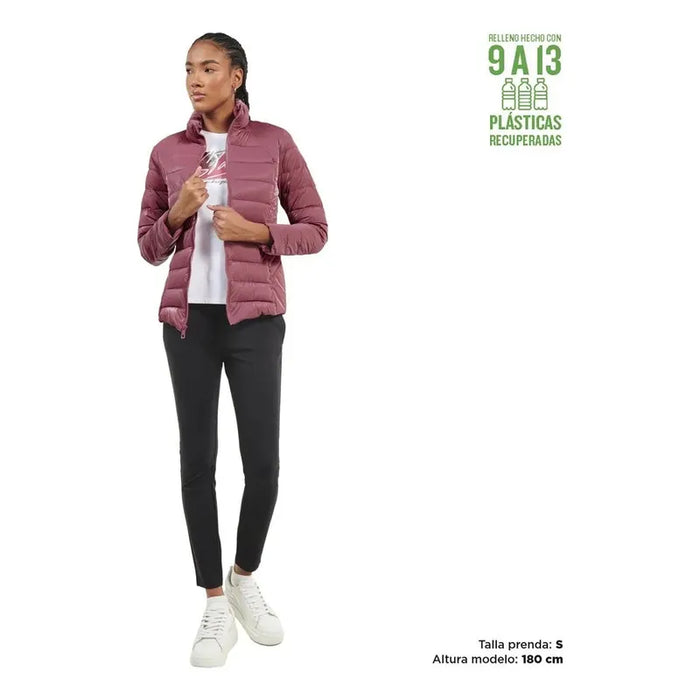 Totto Chamarra Acolchada Para Mujer Casual Y Ecológica Talla S Grado A