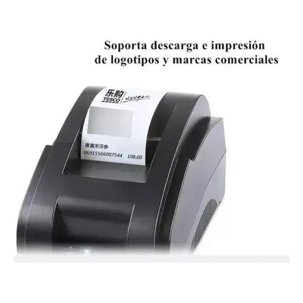 IMPRESORA TÉRMICA CAJÓN PUNTO DE VENTA 58MM TICKET GRADO B