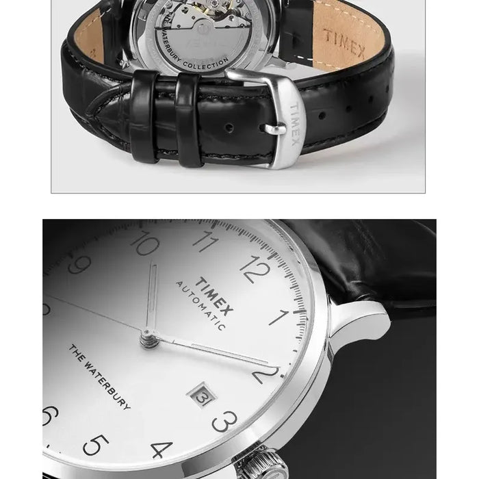 NUEVO RELOJ TIMEX WATERBURY METROPOLITAN AUTOMÁTICO 41MM GRADO A