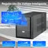 1500VA/900W NO BREAKS UPS REGULADOR DE VOLTAJE CON PANTALLA LCD COLOR NEGRO, BEAOWINK NO-BREAK INTERACTIVO, BATERÍA DE RESPALDO PARA OFICINA/HOGAR/INDUSTRIA 1