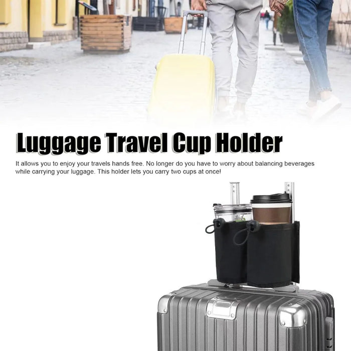 MALETA ORGANIZADOR PORTAVASOS DE VIAJE PORTATIL TELA OXFORD 1