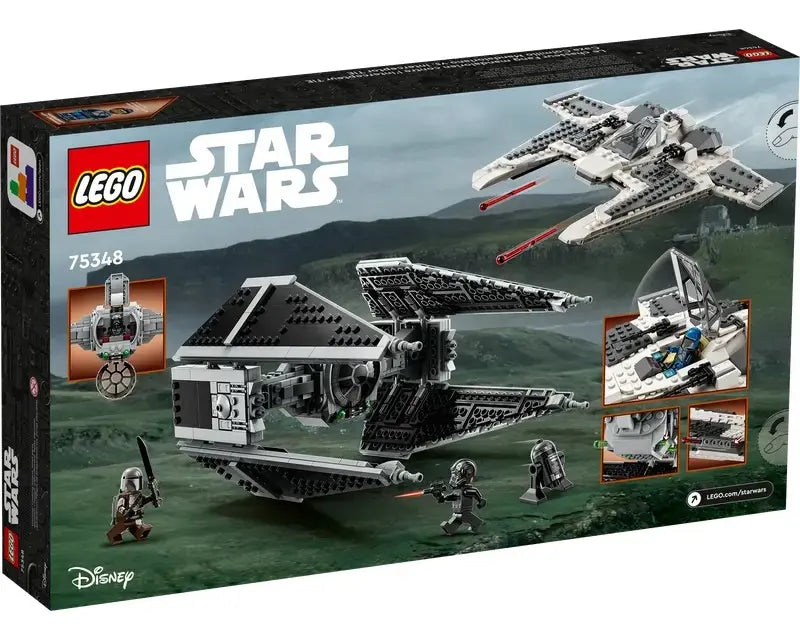 LEGO Star Wars 75348 – Caza Colmillo Mandaloriano vs Interceptor TIE – NUEVO SELLADO – Caja Impecable – GRADO A
