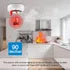 Detector De Humo Inteligente Wifi Sensor De Incendio Alarma GRADO B