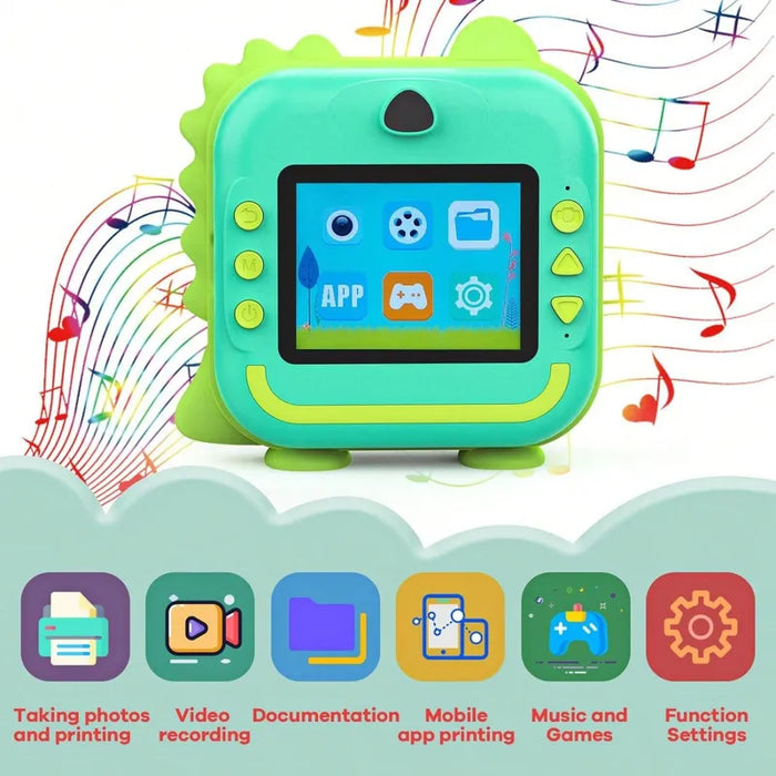 Cámara De Impresión Instantánea Incluye Rollos + memoria 32 gb Grado A