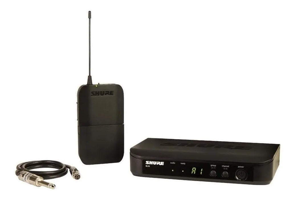 SHURE BLX14 SISTEMA INALÁMBRICO PARA GUITARRA Y BAJO COLOR NEGRO GRADO B