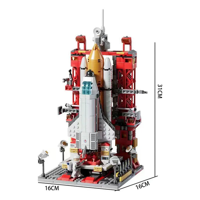 Caja Misteriosa De Bloques De Construcción Aeroespaciales En Caja Grado B
