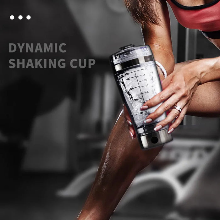 Vaso mezclador eléctrico de proteínas para gimnasio GRADO B