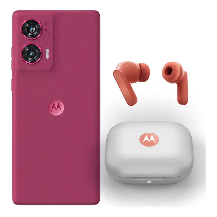 MOTOROLA EDGE 50 FUSION CON BUDS GUITAR HOT PINK  8GB RAM 256 GB Grado A