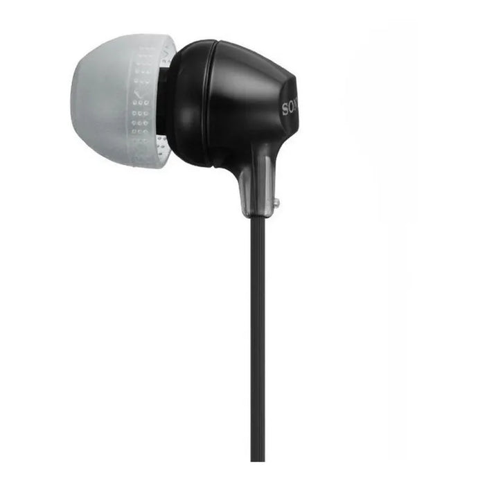 Audifonos Sony Mdr Ex15lp 9 Mm Cable 1.2 Metros 22,000 Hz Negro Grado A