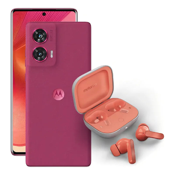 MOTOROLA EDGE 50 FUSION CON BUDS GUITAR HOT PINK  8GB RAM 256 GB Grado A
