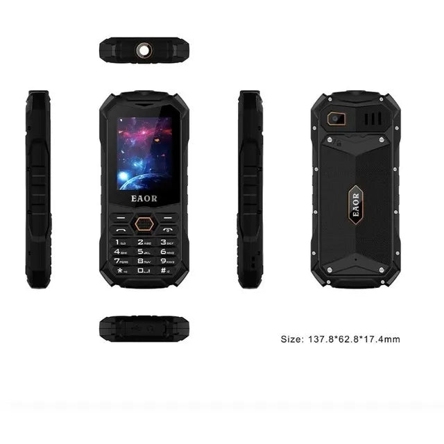Celular Uso Rudo Ip68 Dual Sim Eaor Xtreme Negro  Grado A