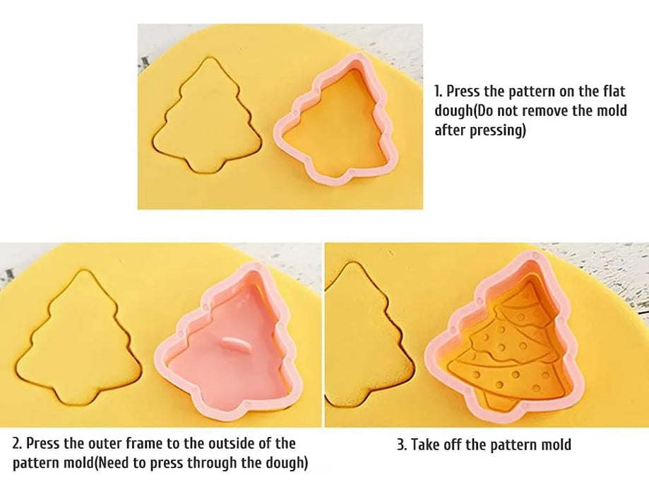 8pcs Cortadores De Galletas Halloween Molde Galletas Fondant