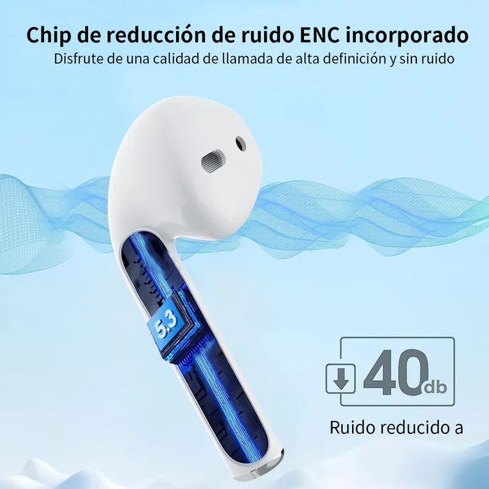 Auriculares Inalámbricos Pro5 Compatibles Con iPhone Android Grado A