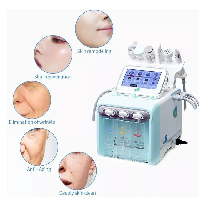 Mascara De Terapia Facial 7 En 1 Dermoabrasion Hidra Facial GRADO A