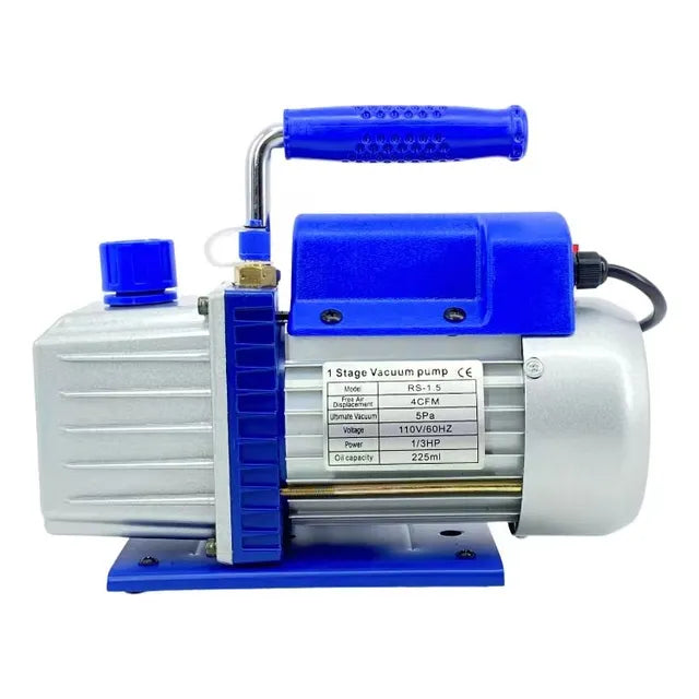 4cfm 1/3hp Bomba De Vaci­o + Manometro R134a/r22/r410a/r404a