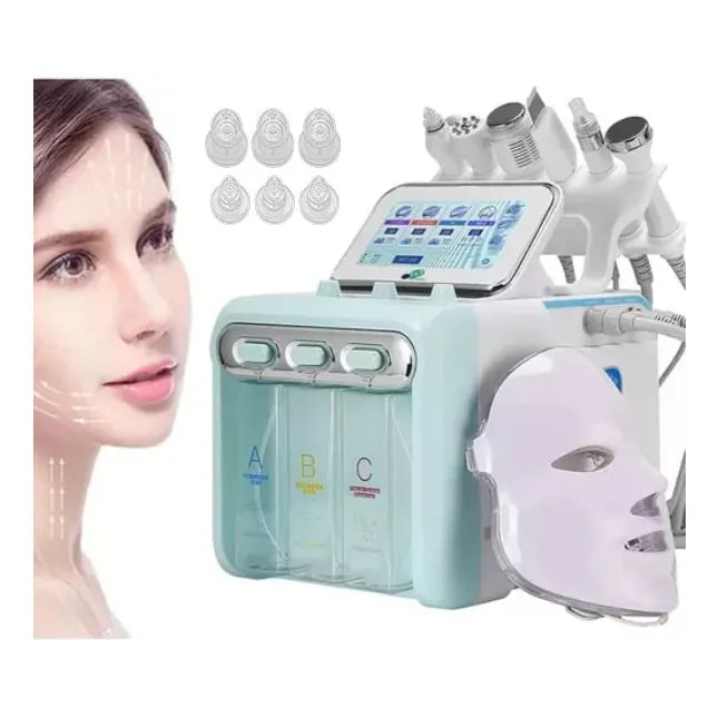 Mascara De Terapia Facial 7 En 1 Dermoabrasion Hidra Facial GRADO A