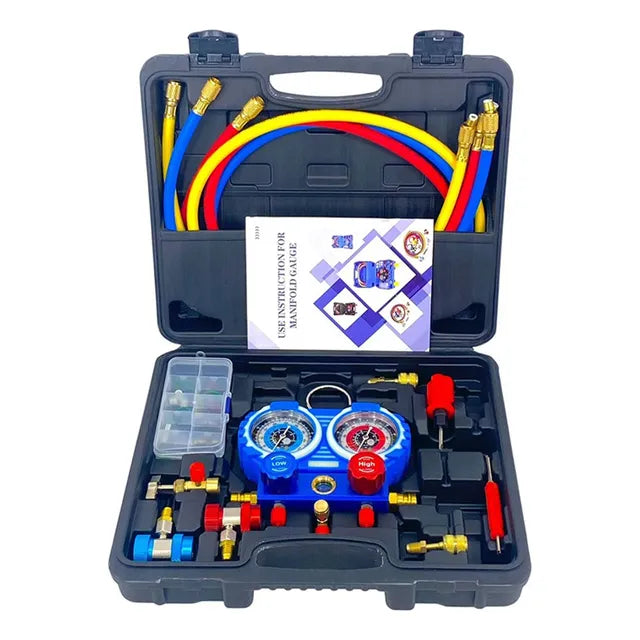4cfm 1/3hp Bomba De Vaci­o + Manometro R134a/r22/r410a/r404a