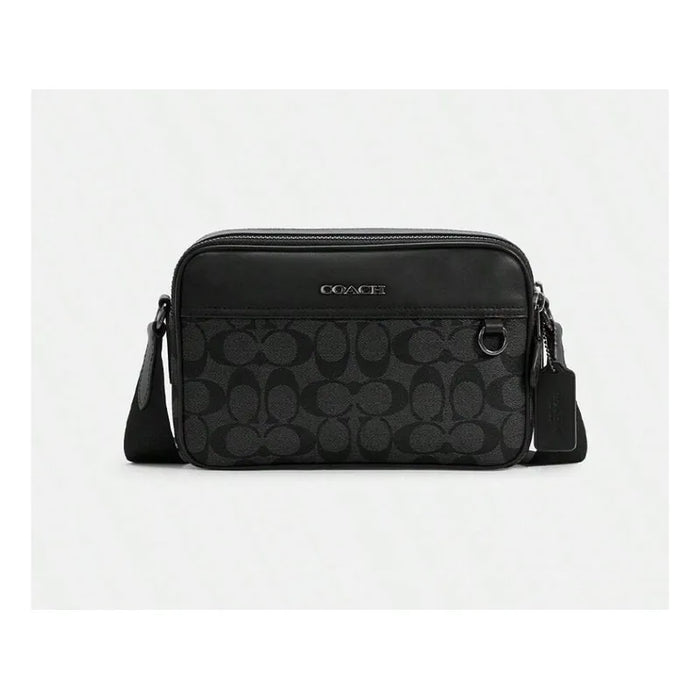 Bolsa Hombre Graham Crossbody Signature Canvas Grado B