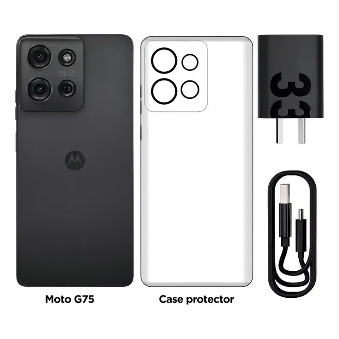 MOTOROLA MOTO G75 5G DUAL SIM 256 GB NEGRO 8 GB RAM Grado A