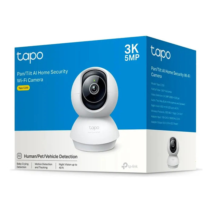 Cámara Ip Tp-link Tapo C230 - 3k 5mp Wifi Visión Nocturna Grado A