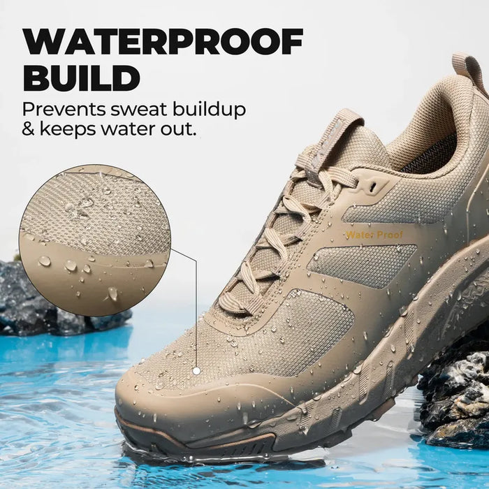 ZAPATOS DE SENDERISMO IMPERMEABLES PARA HOMBRE, ZAPATILLAS TALLA 28.5 MX GRADO A