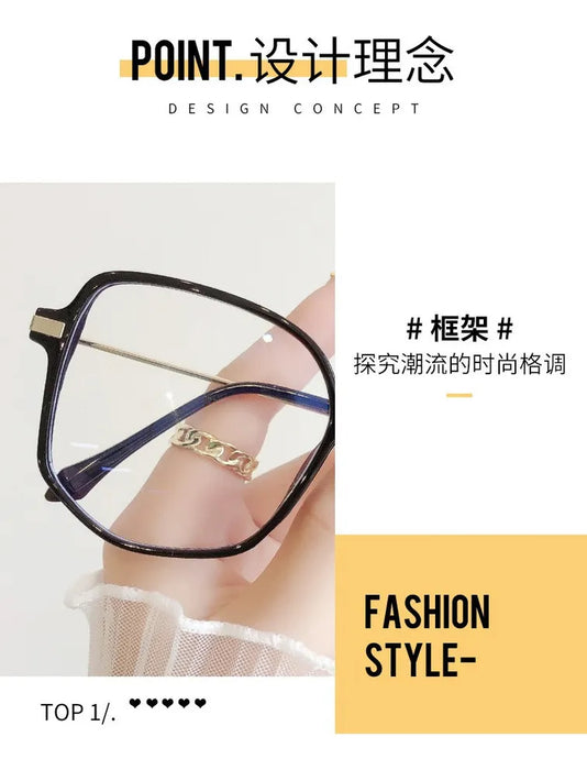 espejo plano clásico marco cuadrado anti luz azul tendencia3072