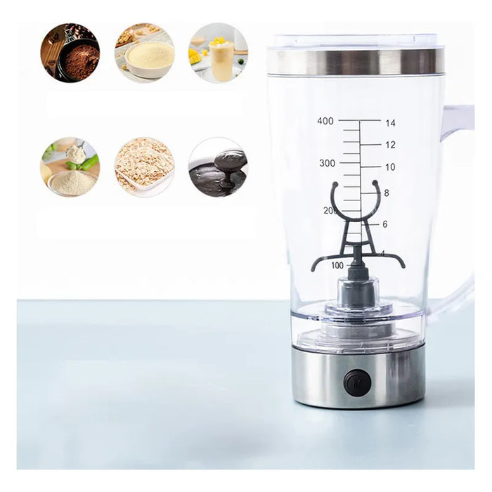 Vaso mezclador eléctrico de proteínas para gimnasio GRADO B