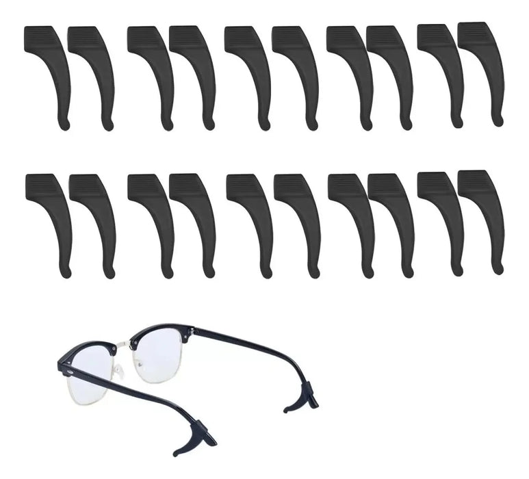 Sujetador Lentes Ganchos Antideslizantes Silicona 10 Pares 3573