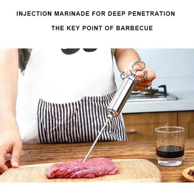 Seringa Para Inyectar Temperos Carnes Frangos Agulha Grado A