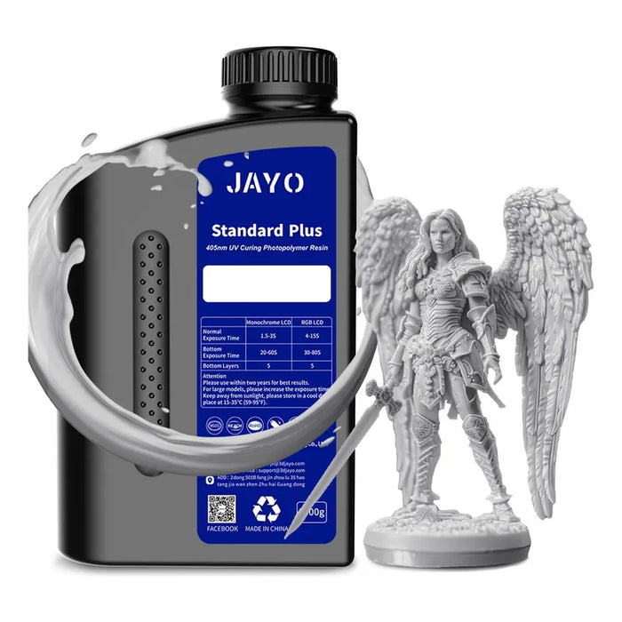 IMPRESORA 3D RESIN STANDARD PLUS JAYO DE 1 KG DE CURADO UV R Grado A - TiendaKomet México