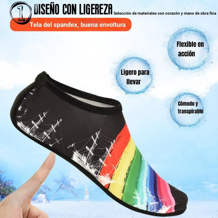 Zapatos de Agua Multiusos para Hombre y Mujer: Playa, Natación, Surf