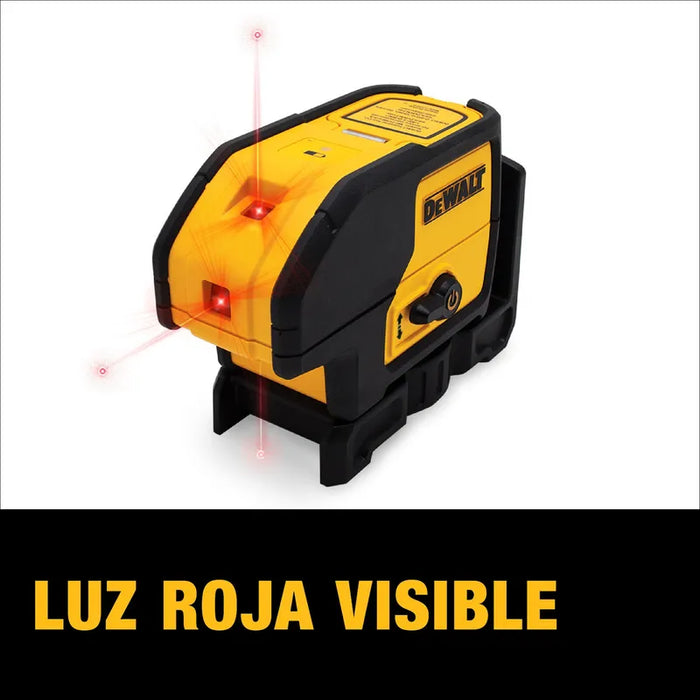 NIVEL LASER AUTONIVELANTE DE 3 PUNTOS 30 MTS DEWALT DW083K Grado B