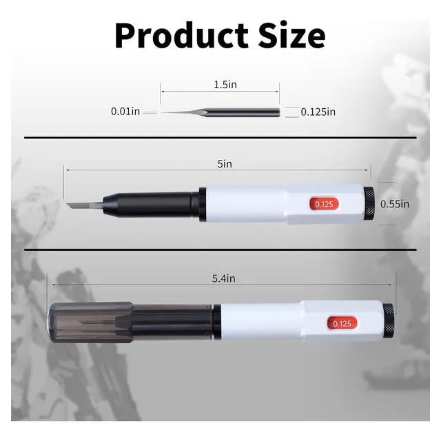 Cuchillo De Grabado Con Hoja De Acero Al Tungsteno De0,125mm Grado A