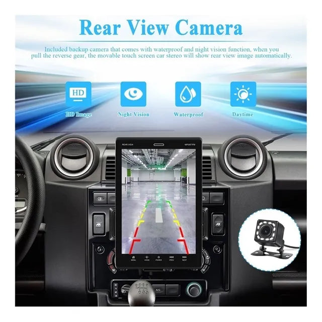 CARPLAY 1DIN CON PANTALLA VERTICAL 9.5''