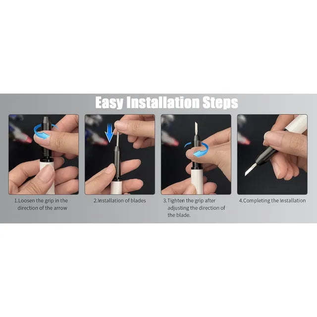 Cuchillo De Grabado Con Hoja De Acero Al Tungsteno De0,125mm Grado A