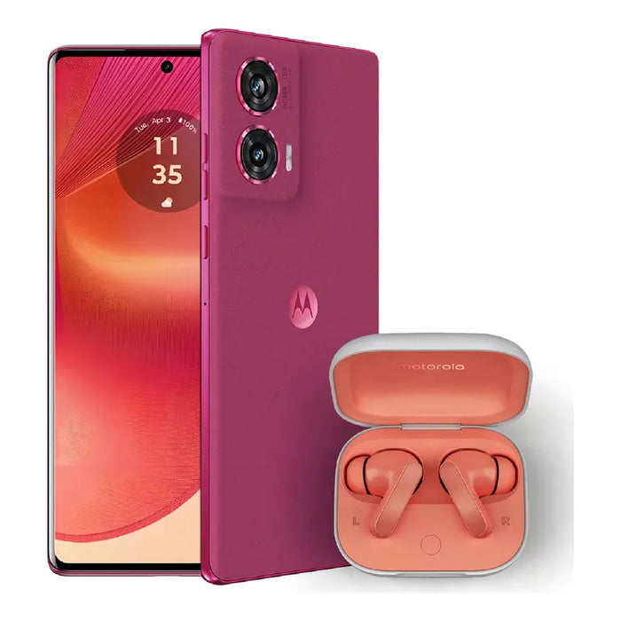 MOTOROLA EDGE 50 FUSION CON BUDS GUITAR HOT PINK  8GB RAM 256 GB Grado A