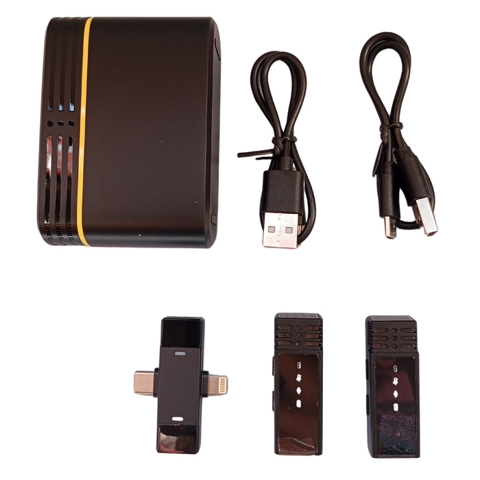 Microfono Inlambrico Lavalier Solapa para Iphone y Android