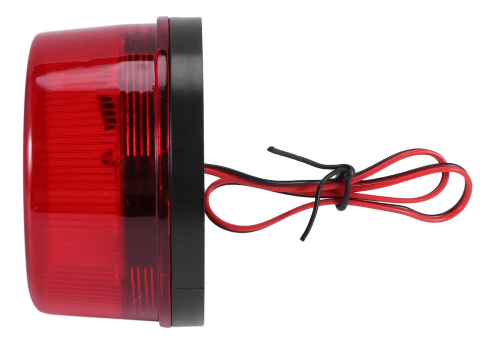 LUZ LED ROJO PARA ESTROBO ALARMAS GRAN BRILLANTEZ 12V GRADO B