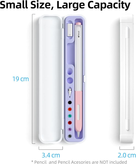estuche magnã©tico para apple pencil de 1ra y 2da generaciã³n 4006 GRADO A